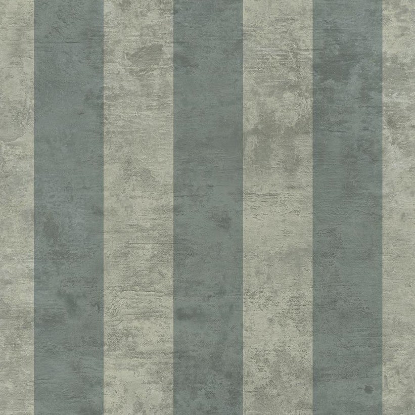 ERFURT Vliestapete "Eco Deco Risca Green" Grün, Streifen, gemustert, Mustertapete - 1 Rolle