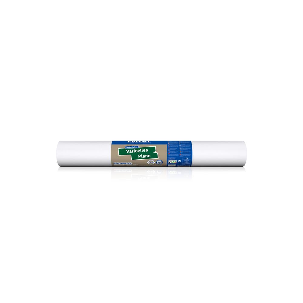 1 Rolle ERFURT Vliestapete Variovlies Plano Superweiß 20 m x 0,53 m, weiß