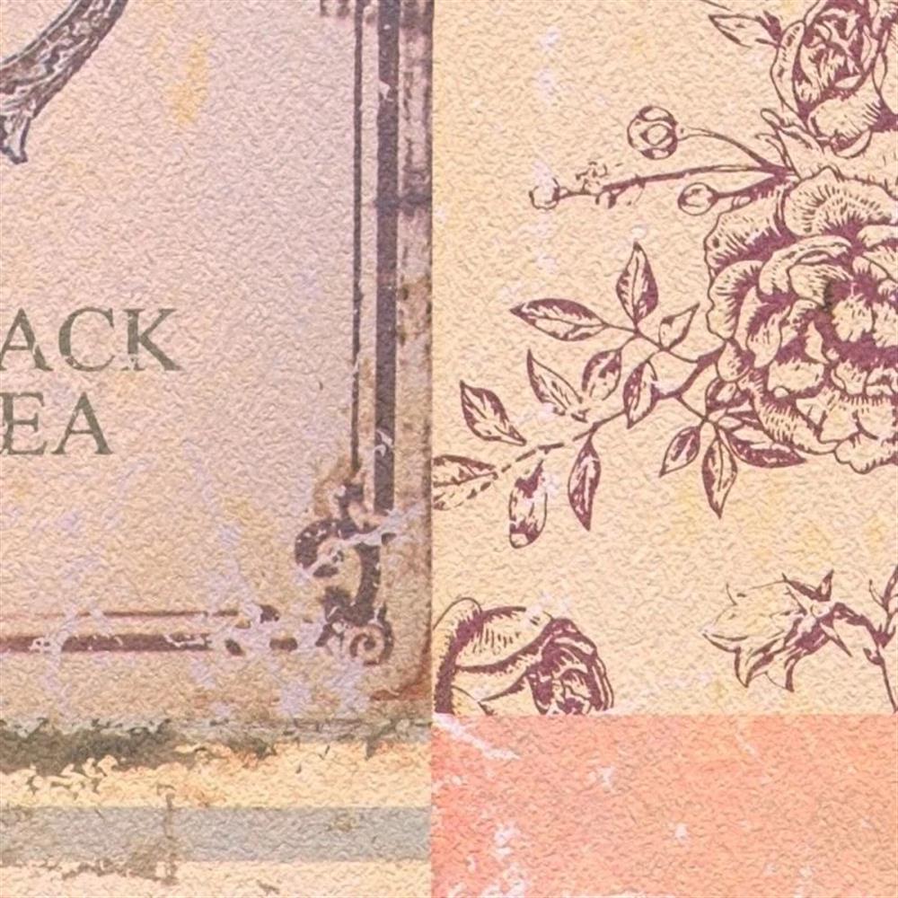 A.S. Création Küchentapete Pink Cream Motivtapete Landhausstil Modern