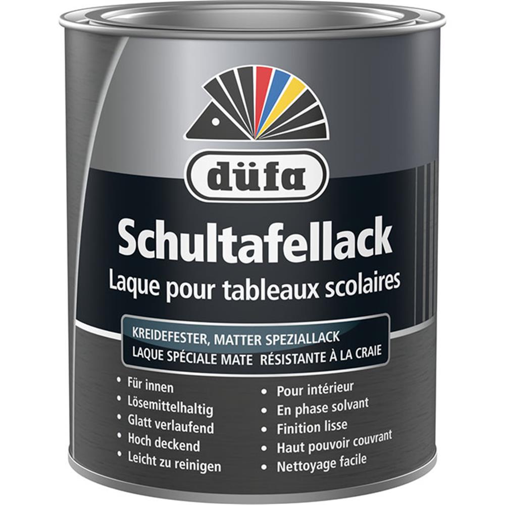 Düfa Schultafellack 750 ml Schwarz matt Lack Tafellack Tafelfarbe