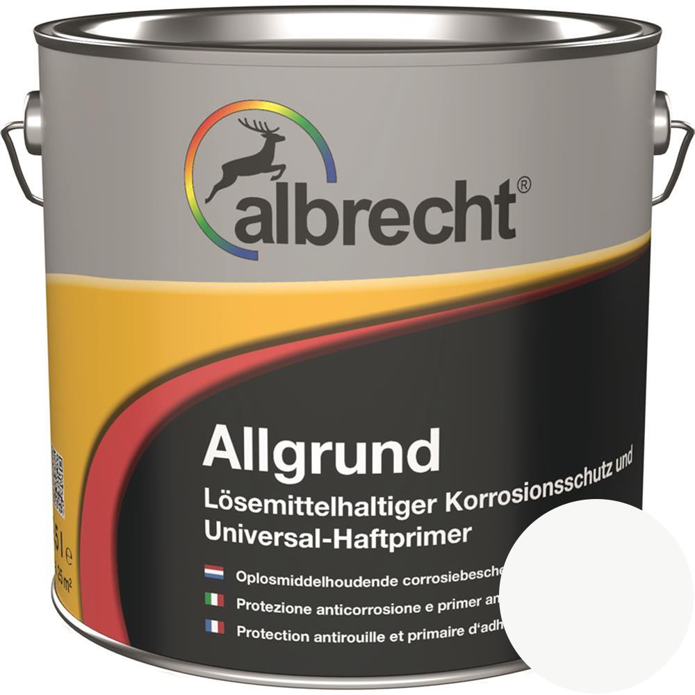 Albrecht Allgrund Weiß 2,5 L Haftgrund Vorlack Rostschutz Universal-Haftprimer
