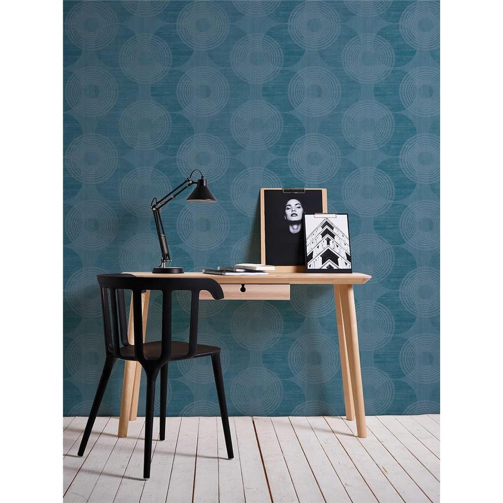 A.S. Création Attractive blau Vliestapete Mustertapete Tapete