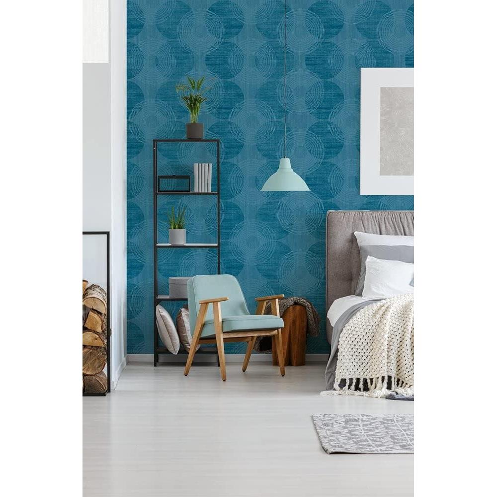 A.S. Création Attractive blau Vliestapete Mustertapete Tapete