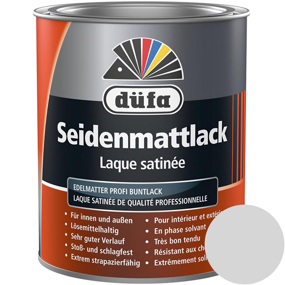 Düfa Seidenmattlack RAL 7035 Lichtgrau 750 ml hellgrau matt Lack