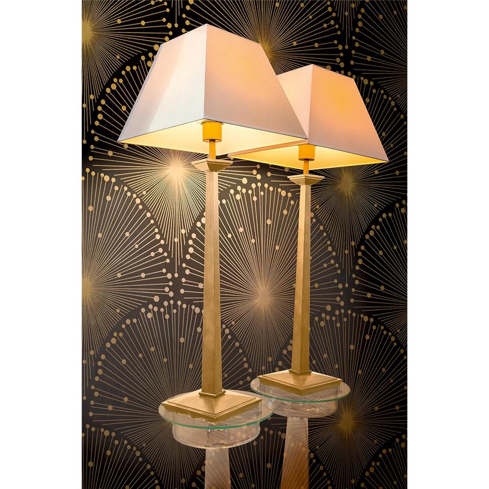 A.S. Création Vliestapete Tapete metallic gold schwarz Mustertapete