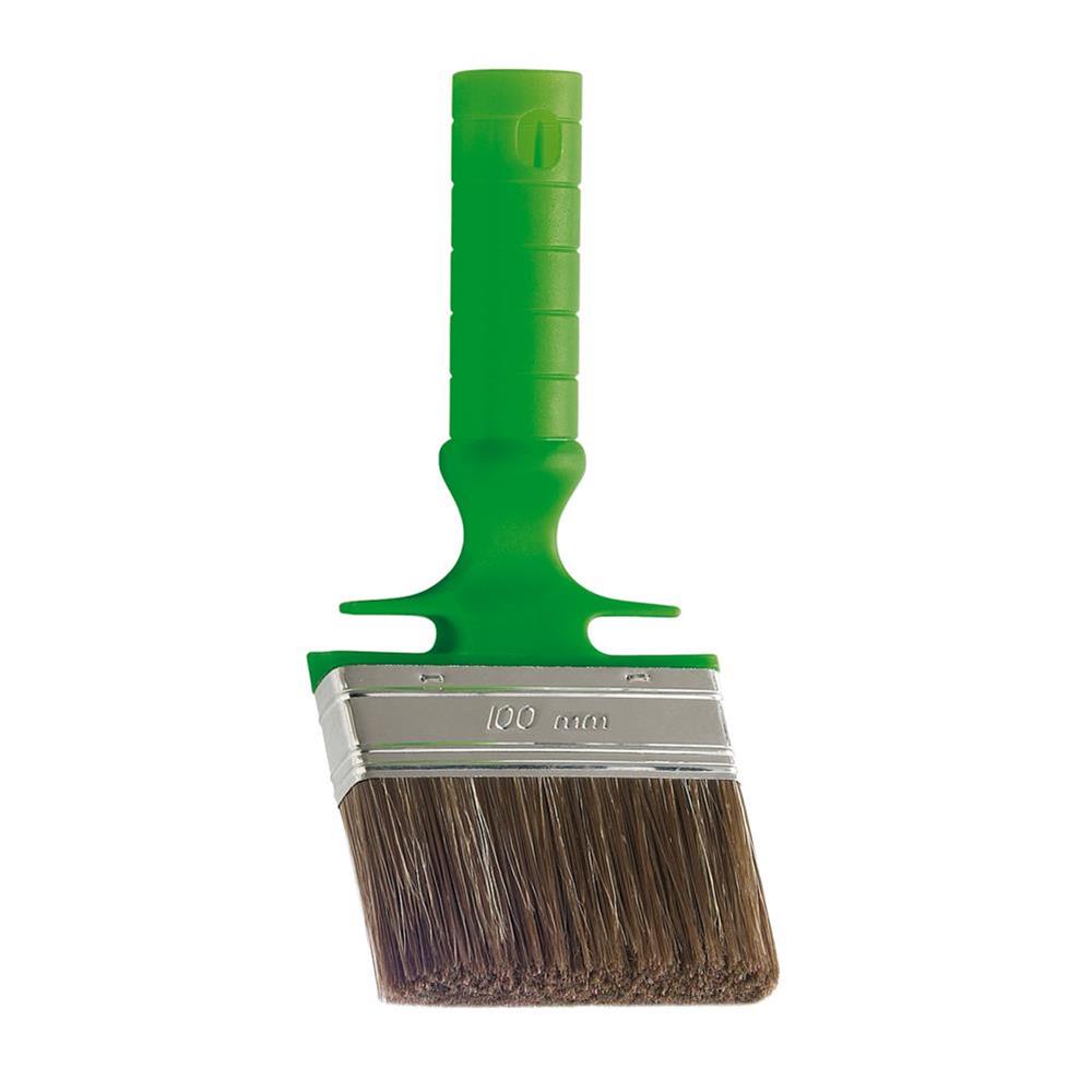 Mako Lasur-Winkelflächenstreicher (3 Stern), 120 mm Naturborsten