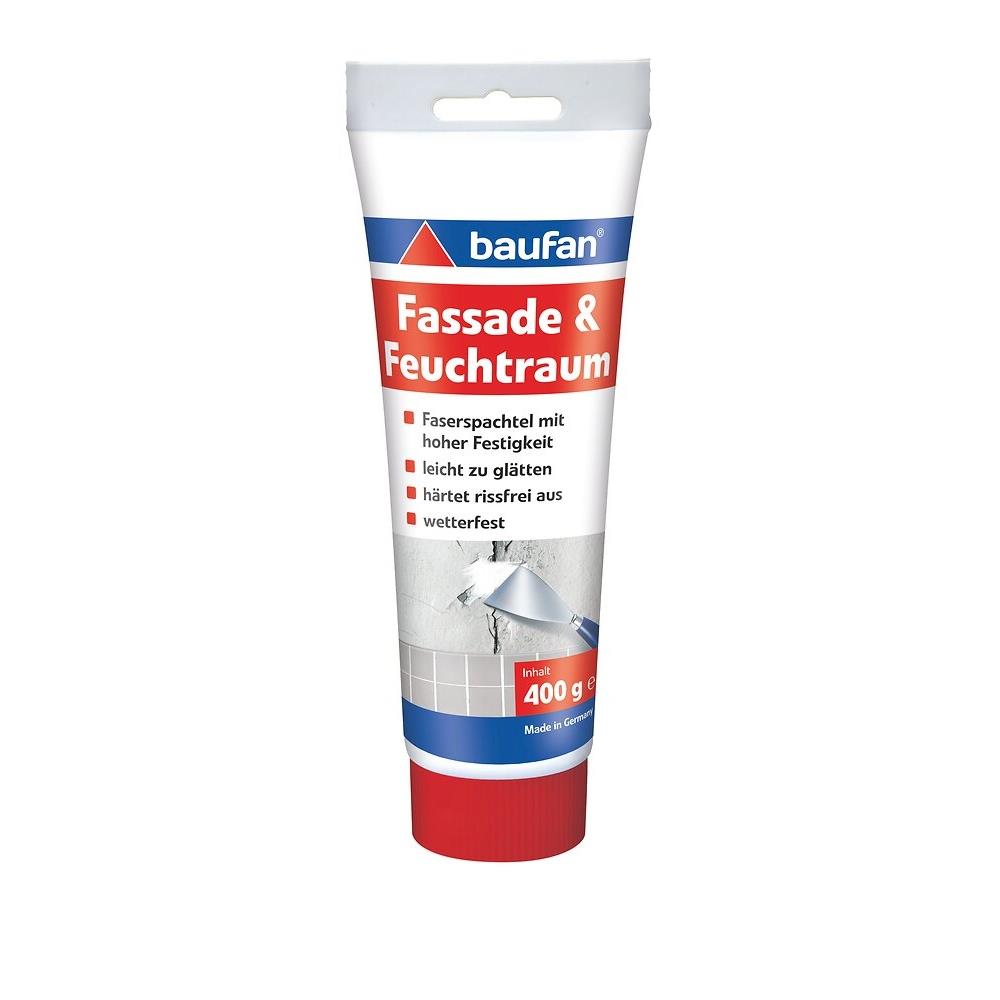 baufan Fassaden- und Feuchtraumspachtel 400 g Spachtelmasse