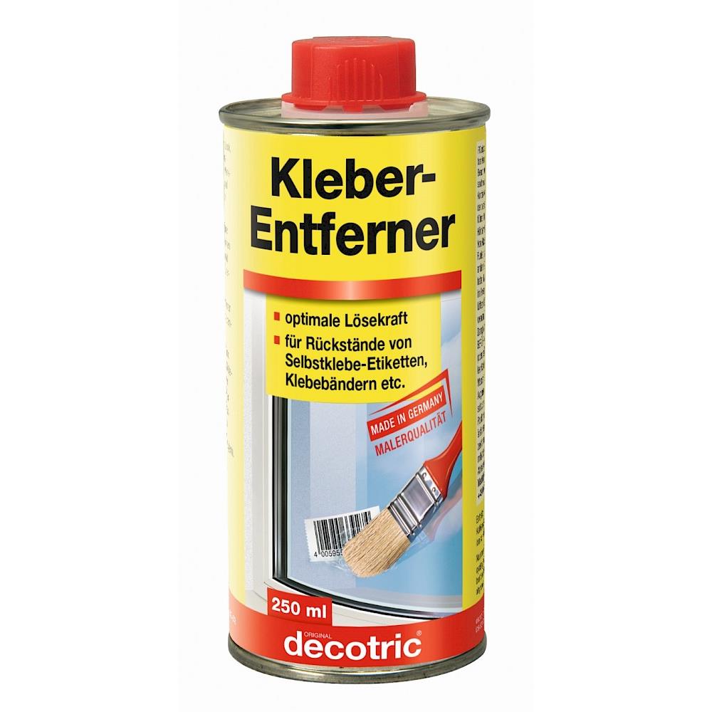decotric Kleber-Entferner Klebstoffentferner Etikettenlöser Kleberlöser 250 ml