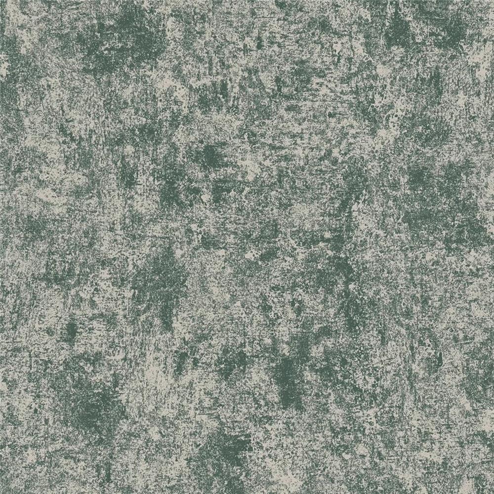 Livingwalls Premium Tapete Mustertapete Grün Silber Metallic schimmernd
