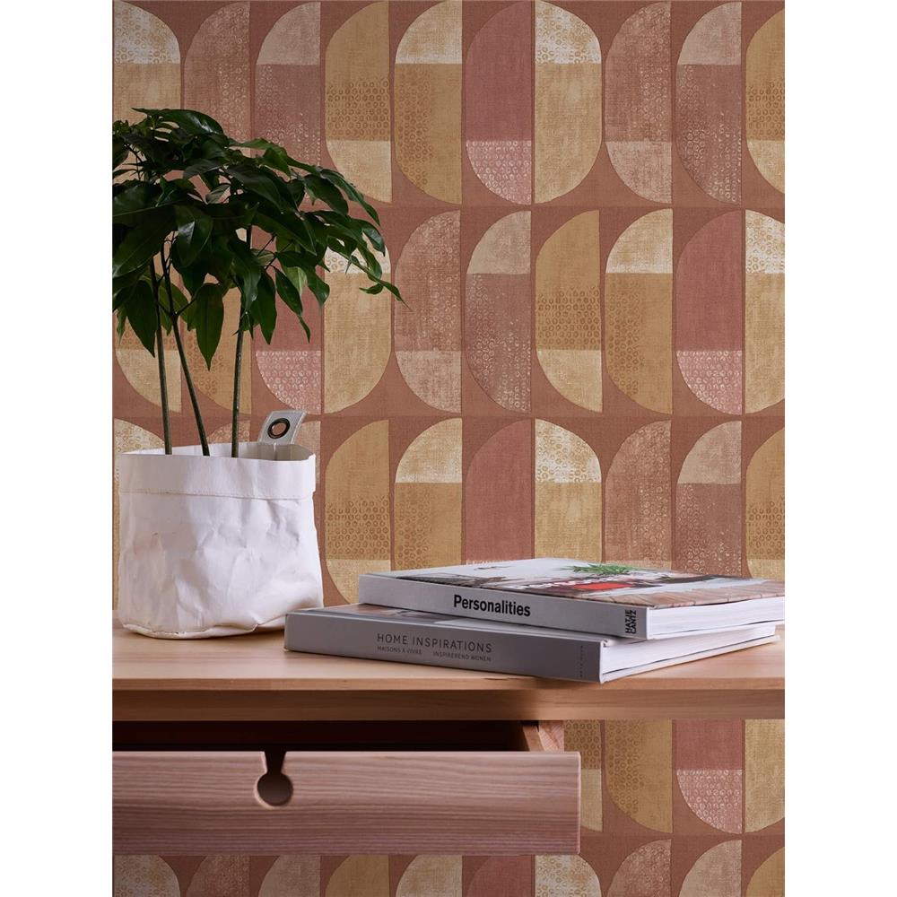 A.S. Création Geo Nordic geometrische Tapete creme braun Vliestapete Mustertapete