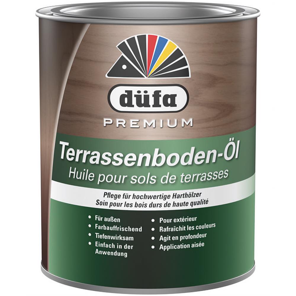düfa Premium Terrassenboden-Öl DOUGLASIE 750 ml Terrassenöl Hartholzöl