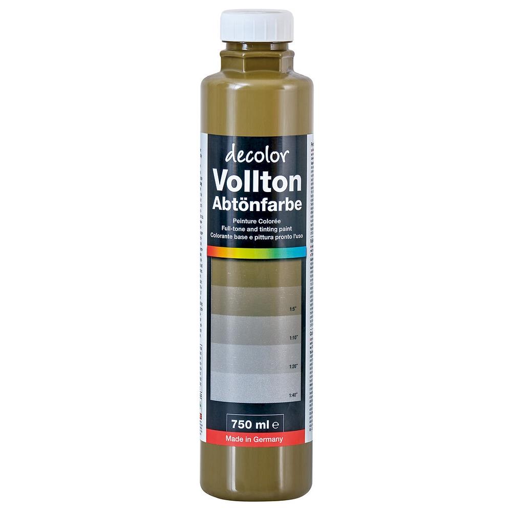 decolor Vollton- und Abtönfarbe, Umbra 903 S, 750 ml, seidenmatt