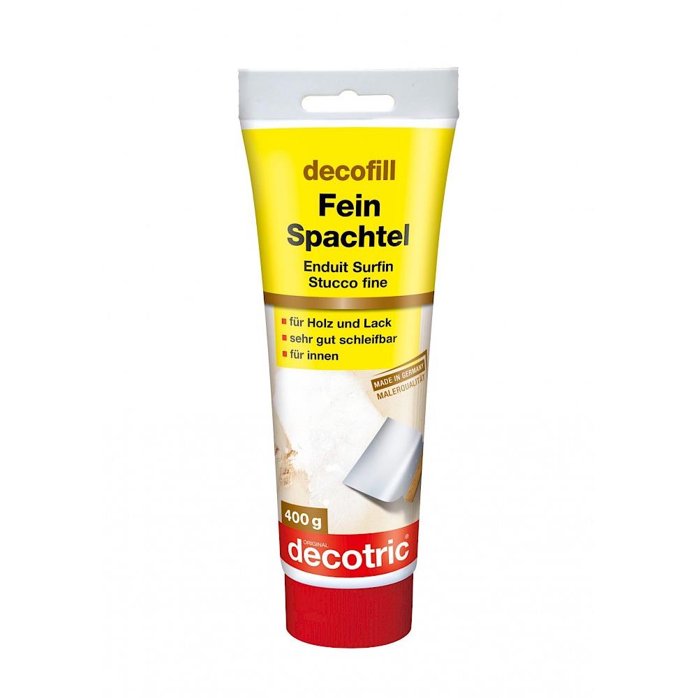 decofill Fein Spachtel 400g zum Ausbessern im Innenbereich Spachtelmasse