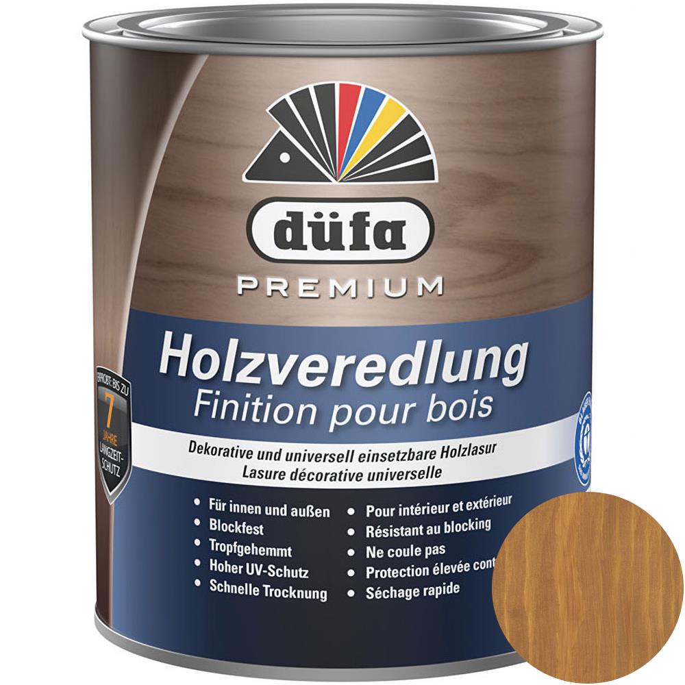 Düfa Premium Holzveredlung EICHE 750 ml Universallasur Holzlasur Schutzlasur