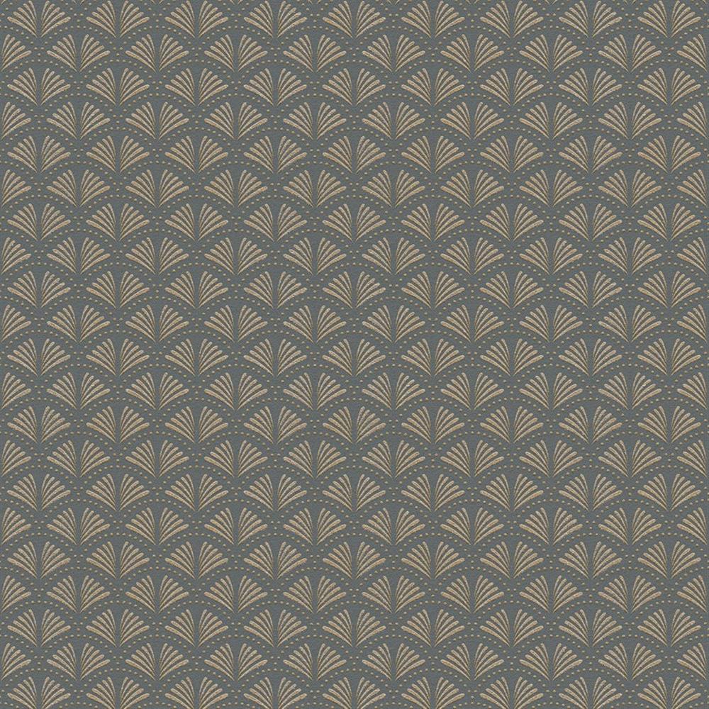 A.S. Création Vliestapete Trendwall matt Grau glänzend Gold