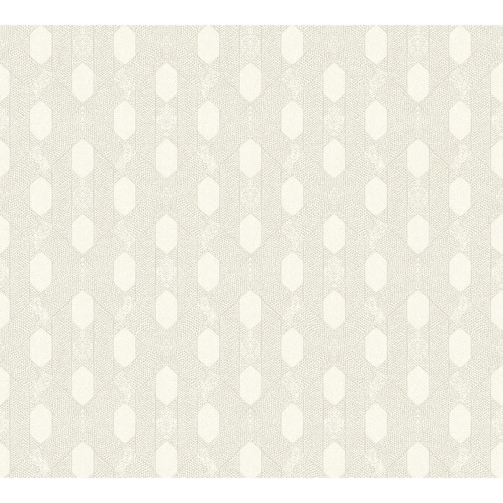 Architects Paper Vliestapete Mustertapete Absolutely Chic Geometrisch Grafisch Creme Grau Metallic