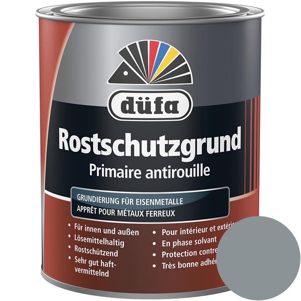 düfa Rostschutzgrundierung RAL 7001 Silbergrau 750 ml grau Grundierung Lack