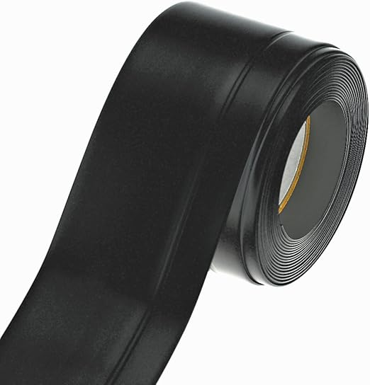 mako quickFIX Weich-Sockelleiste PVC selbstklebend 45x15mm, 25m schwarz
