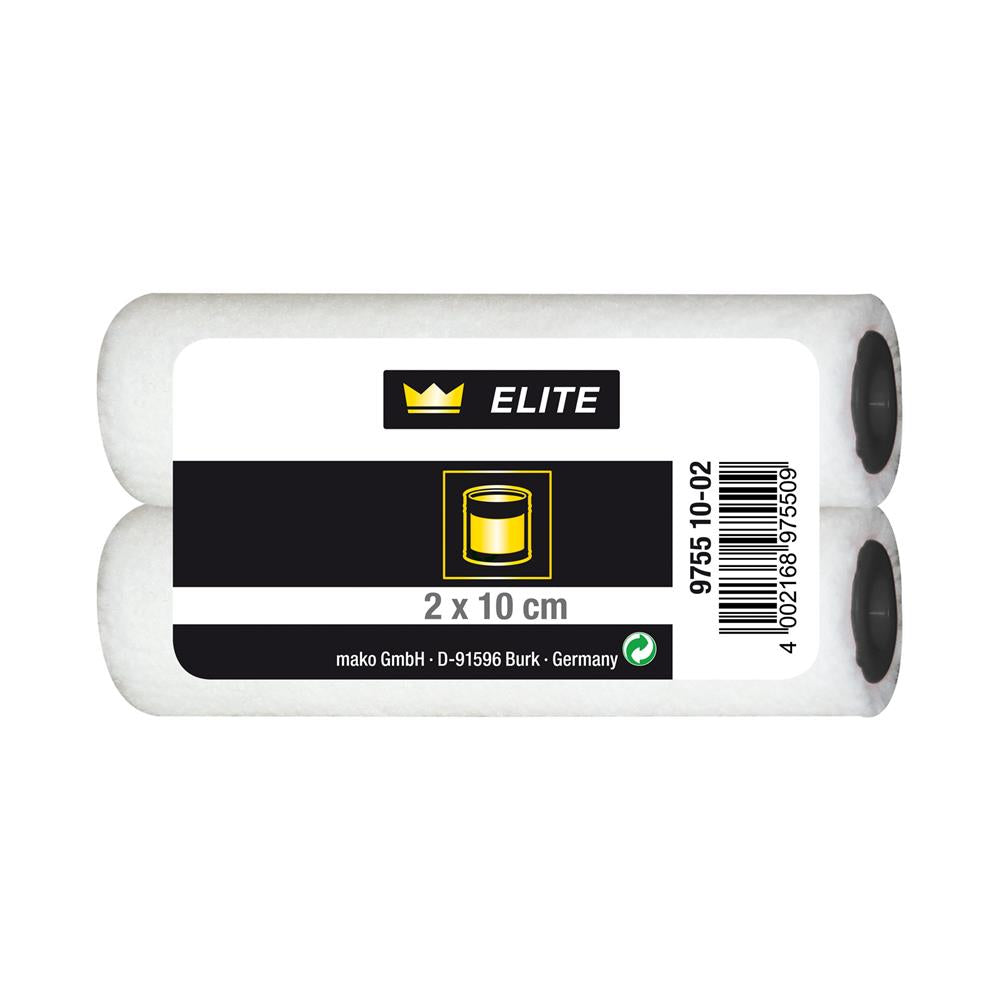 mako ELITE Lackier-Ersatzwalze tex plus, 10 cm, 2 Sück