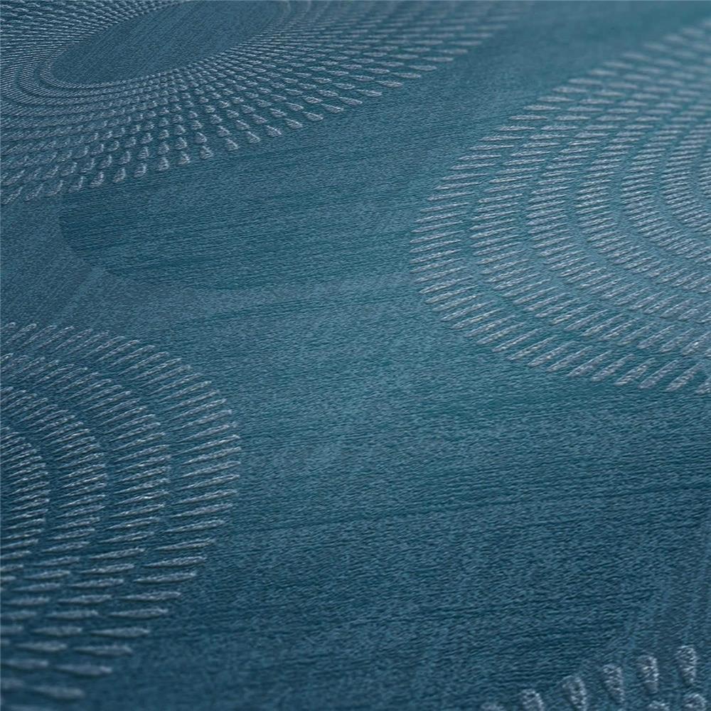 A.S. Création Attractive blau Vliestapete Mustertapete Tapete