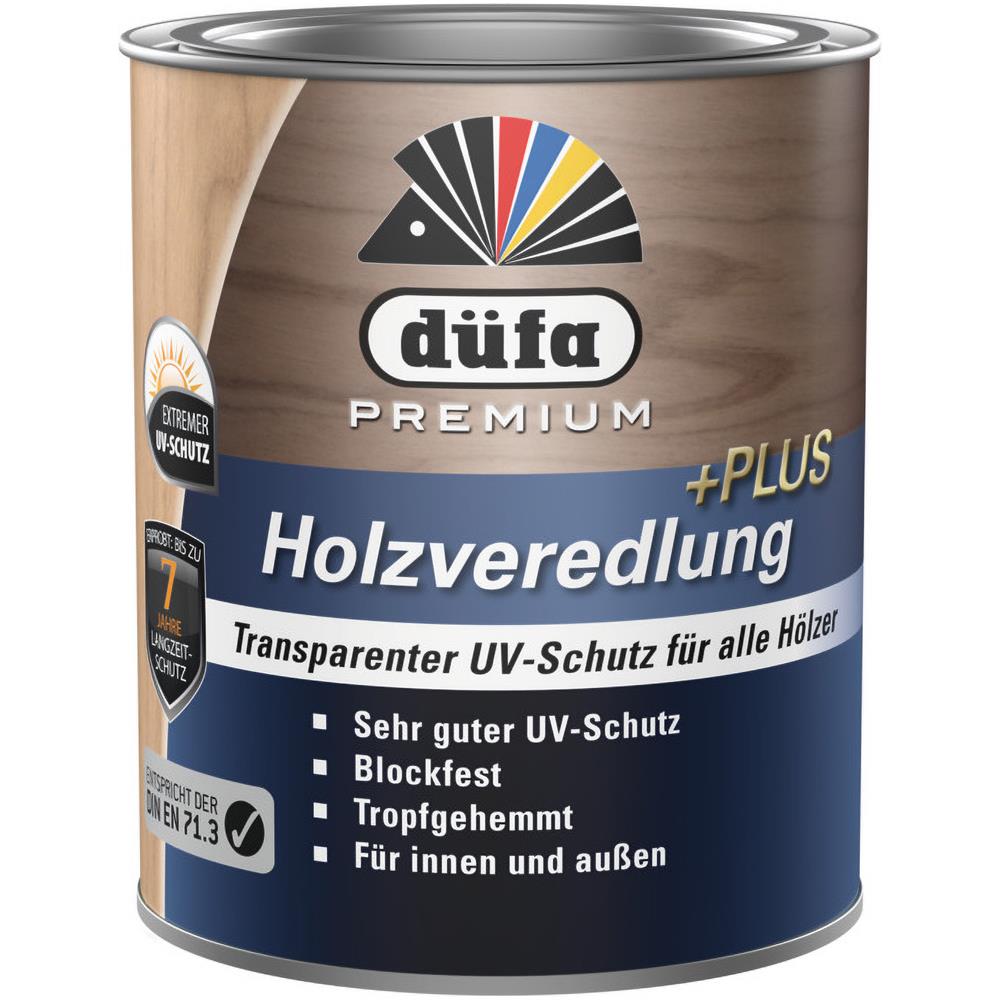 düfa Premium Holzveredlung Plus UV Schutz Natur 750 ml Holzlasur Schutzlasur