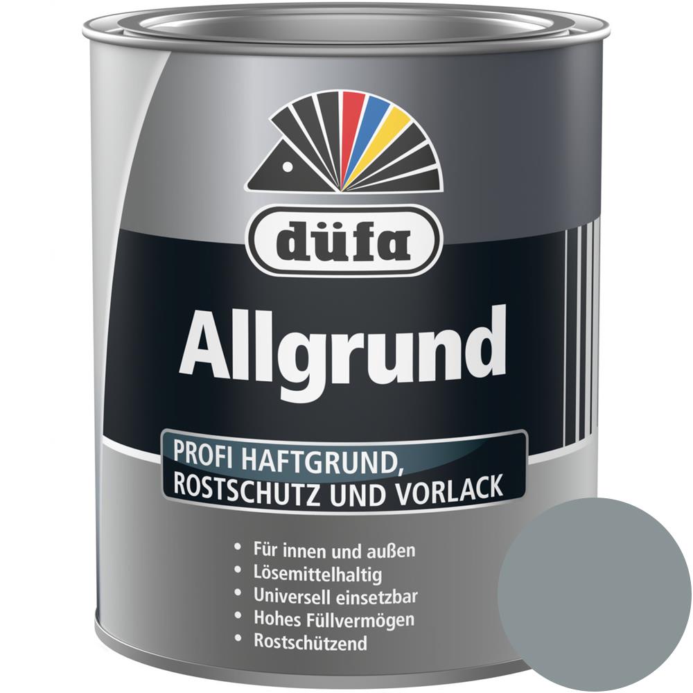 düfa Allgrund RAL7001 silbergrau 750 ml Haftgrund Vorlack Rostschutz