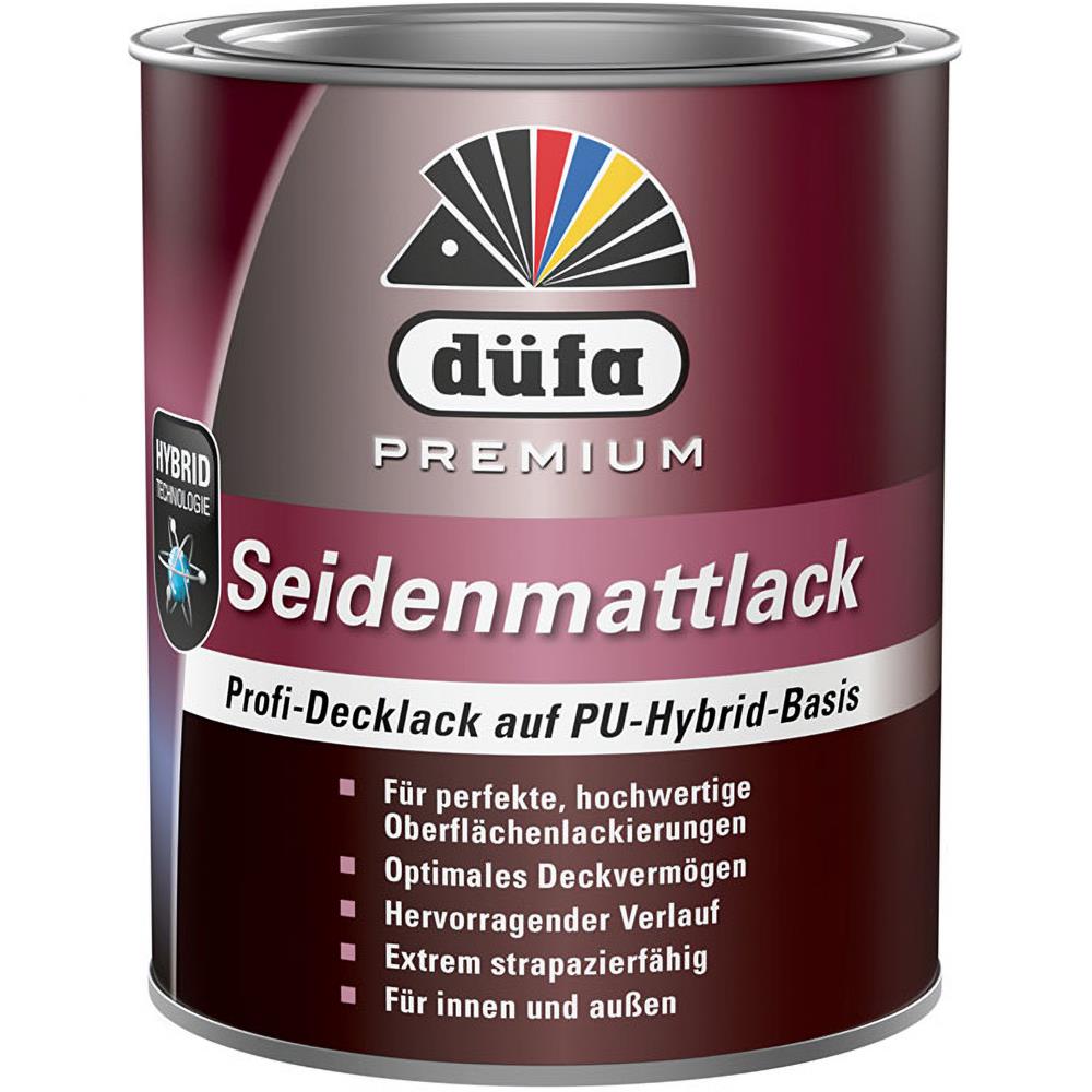 Düfa PREMIUM Seidenmattlack LATTE 750 ml Beige Lack matt