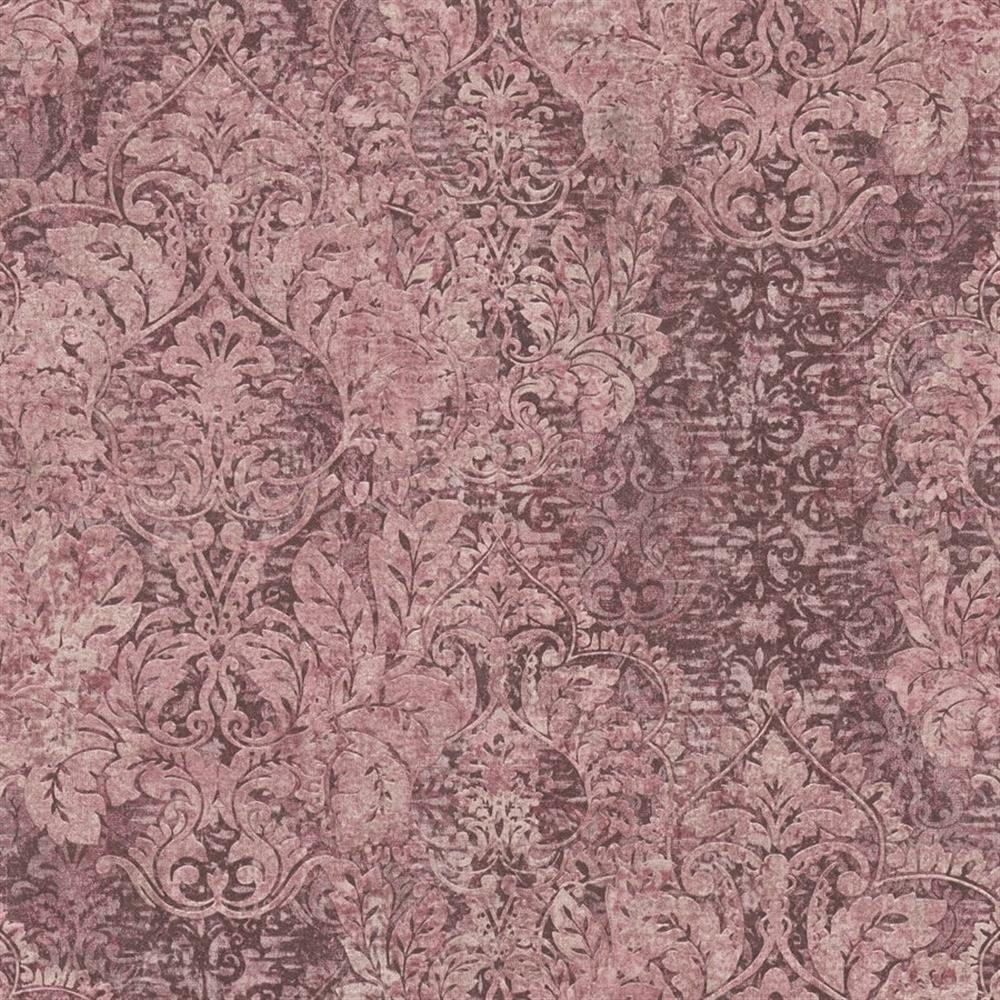 A.S. Création Vliestapete Mustertapete Mata Haril Barock Lila Rosé Glitzereffekt