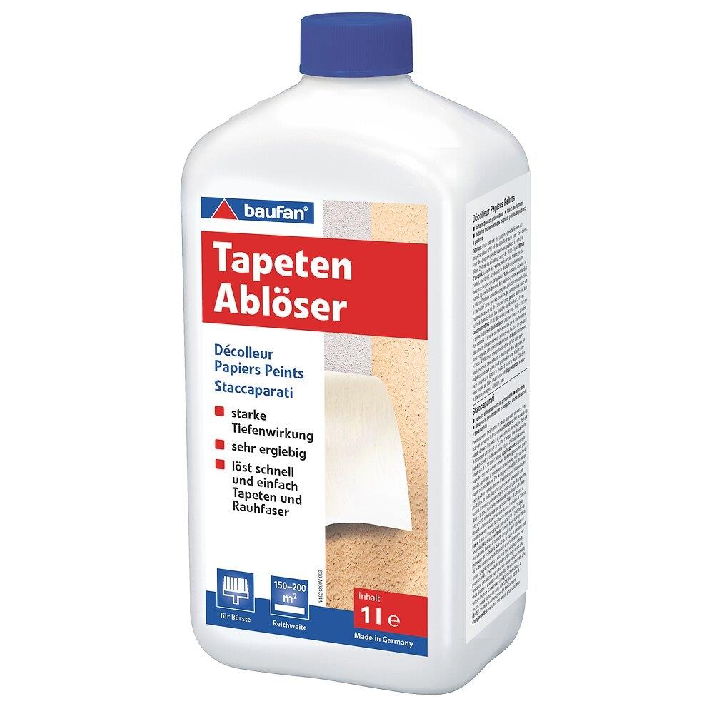 baufan Tapetenablöser 1 L Konzentrat Tapetenlöser Tapetenentferner