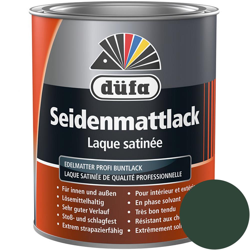 düfa Seidenmattlack RAL 6005 Moosgrün 750 ml grün matt Lack