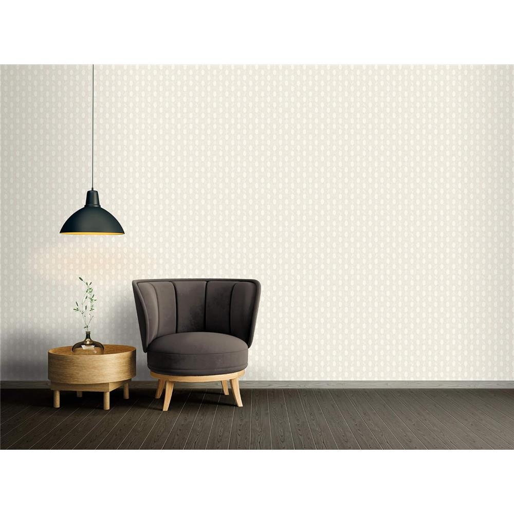 Architects Paper Vliestapete Mustertapete Absolutely Chic Geometrisch Grafisch Creme Grau Metallic