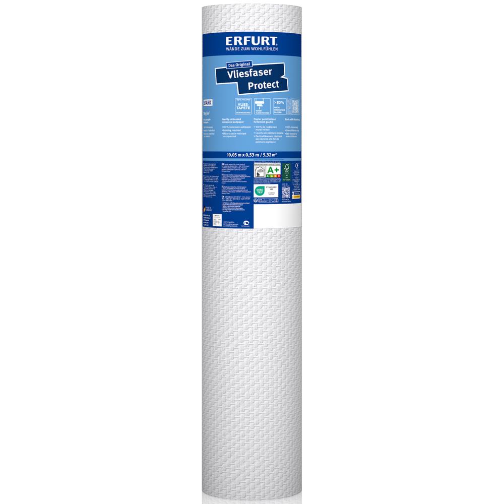 ERFURT VLIESFASER PROTECT 211 Vliestapete 10,05 x 0,53 m - 6 Rollen