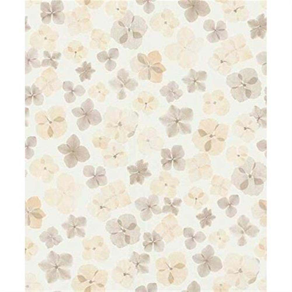 Erismann Vliestapete "Prime Time Vol. 2" Blumen, Beige, Rosa, mit floralen Ornamenten