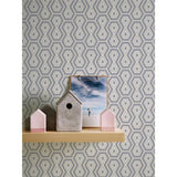 Architects Paper Mustertapete Jungle Chic Retrotapete gold grau weiß matt