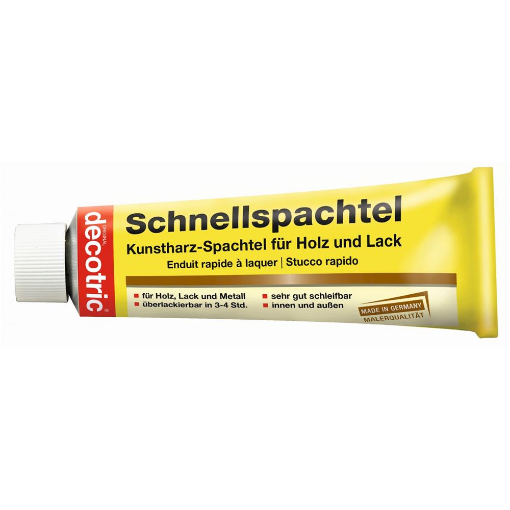 decotric Schnellspachtel, 200 g, für Holz, Lack und Metall
