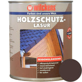 Wilckens Holzschutzlasur seidenglänzend, Palisander, 750 ml