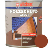 Wilckens Holzschutzlasur seidenglänzend, Mahagoni, 750 ml