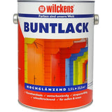 Wilckens Buntlack hochglänzend, Enzianblau (RAL 5010), 2,5 L