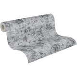 Livingwalls Premium Tapete Schwarz Silber Metallic schimmernd