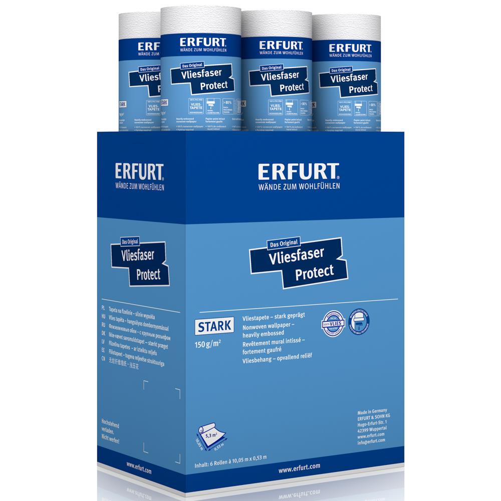 ERFURT VLIESFASER PROTECT 214 Vliestapete 10,05 x 0,53 m - 6 Rollen