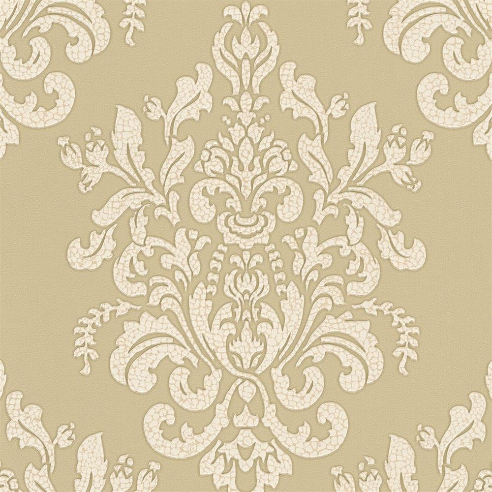 A.S. Création Vliestapete Hermitage beige metallic Mustertapete Barock