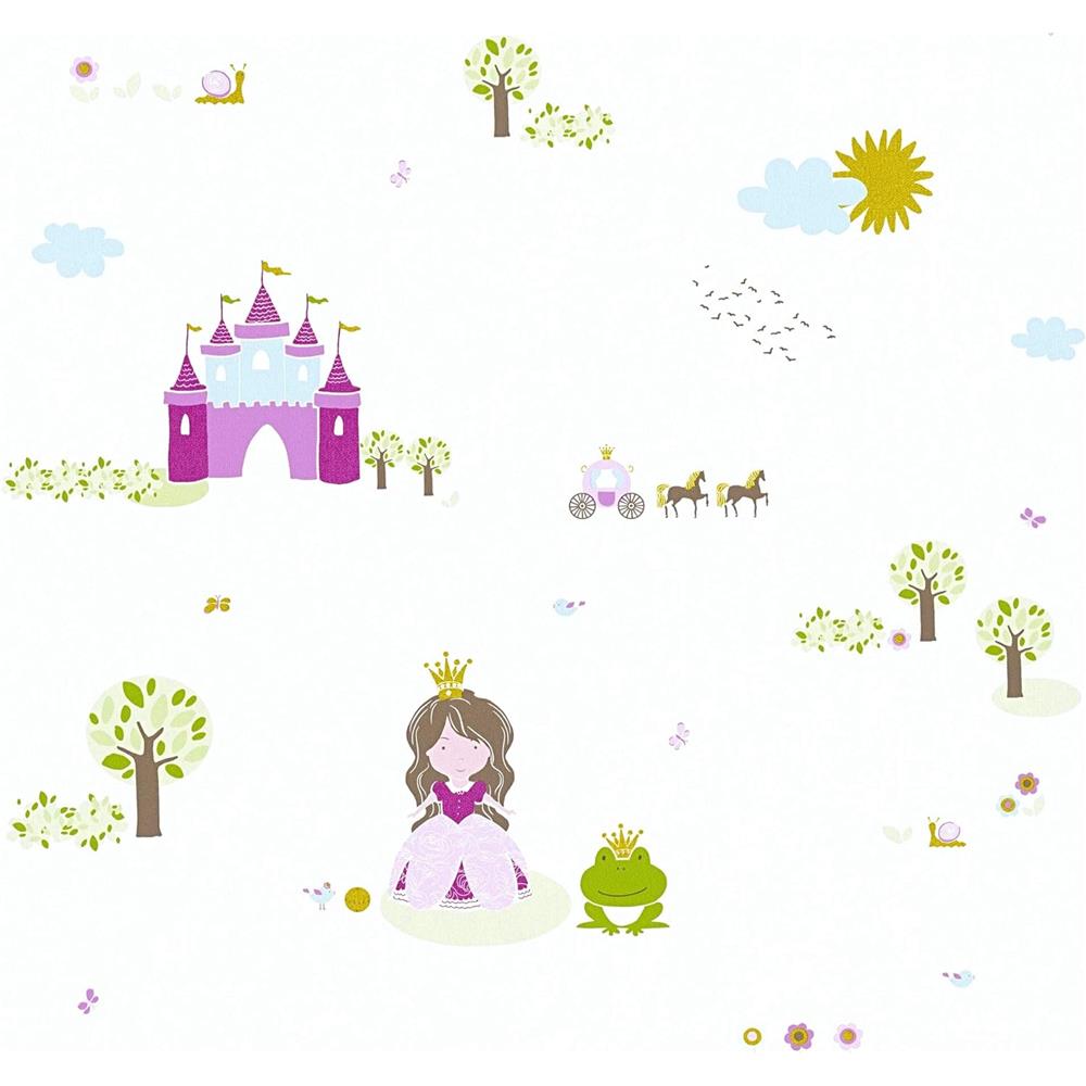 A.S. Création Little Stars Tapete Prinzessin Vliestapete Mustertapete Kindertapete