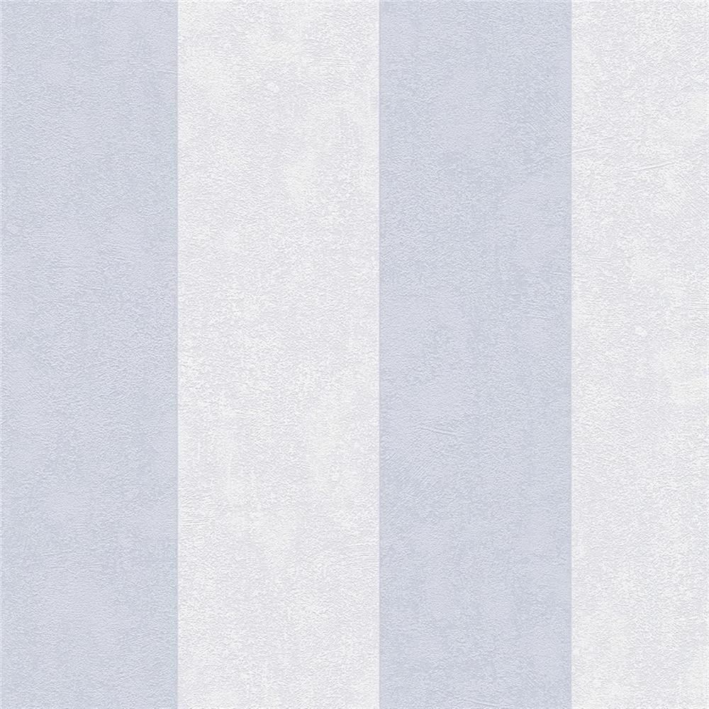 A.S. Création Streifentapete Hellblau Hellgrau Mustertapete Tapete mit breiten Streifen