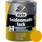 Düfa 2in1 Seidenmattlack RAL 1004 Goldgelb 750 ml gelb matt Lack + Grundierung
