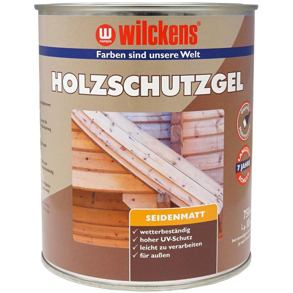 Wilckens Holzschutzgel seidenmatt, Farblos, 750 ml