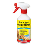 Pufas Decotric Anlauger und Entfetter - Spray 500 ml in der PE-Sprühflasche