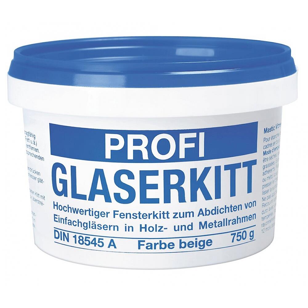 Pufas Profi-Glaserkitt Beige 750 g