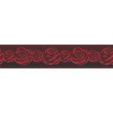 A.S. Création Only Borders Bordüre Rosen Rot/Schwarz selbstklebend