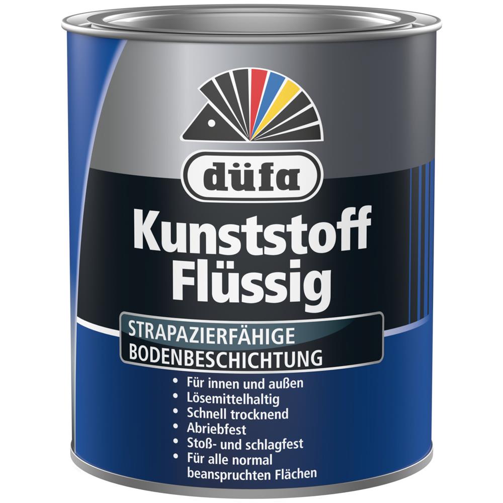 Düfa Kunststoff Flüssig RAL 7001 Silbergrau 750 ml Flüssigkunststoff Matt