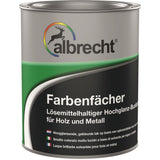 Albrecht Farbenfächer RAL 8017 Schokoladenbraun 750 ml Buntlack